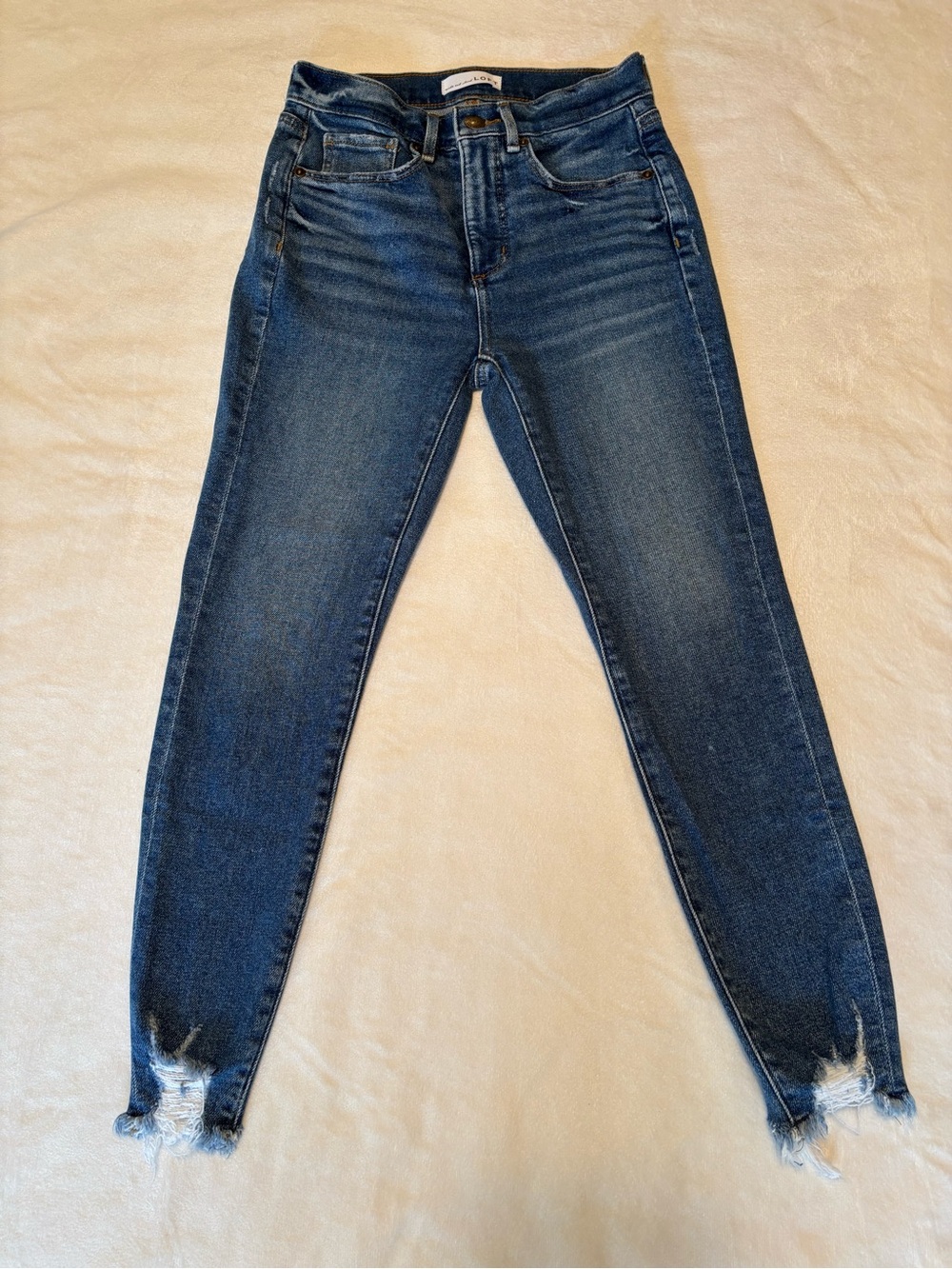Loft High Waist Skinny Jeans